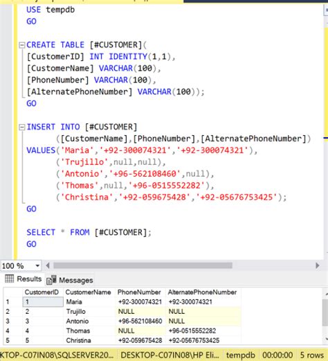 Image result for Microsoft SQL Server Management Query Sample