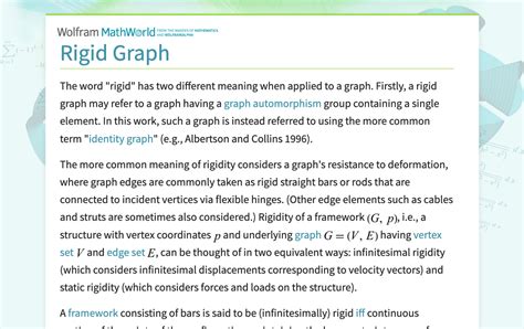 Image result for Rigid Line Graph