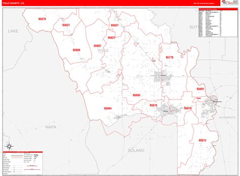 Image result for Yolo County Zip Code Map