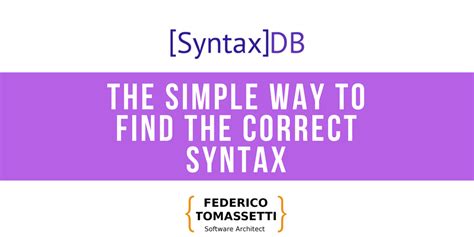 Résultat d’images pour How to Identify Syntax