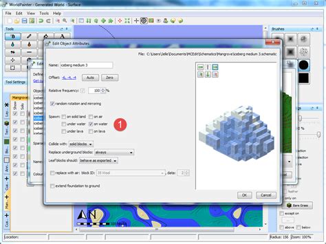 Image result for WorldPainter Custom Trees