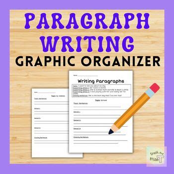 Toradh íomhá ar Paragraph Writing Graphic Organizer Color Coding