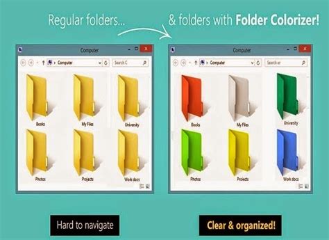 Color Code Desktop Folders Windows 1.0 に対する画像結果