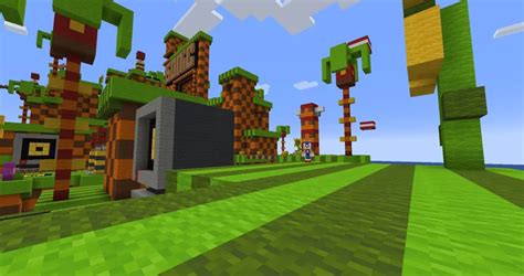 Image result for Sonic Map Build Minecraft
