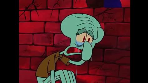 Toradh íomhá ar squidward crying