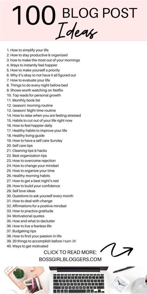 Toradh íomhá ar Blog-Writing Topics