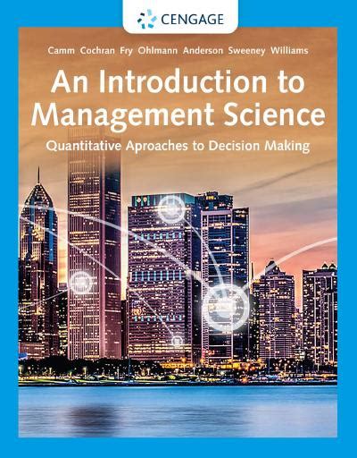 Toradh íomhá ar Introduction to Management Science 15th Edition Book