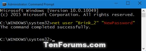 Bildergebnis für How to Change Password From Command Prompt