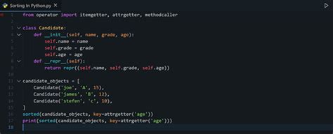 Toradh íomhá ar Sorting Function in Python