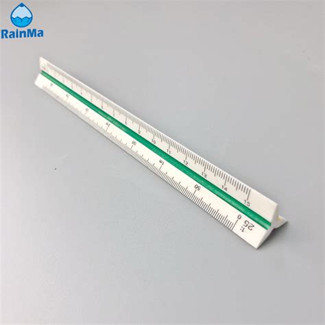 Toradh íomhá ar Triangular Architect Scale Ruler