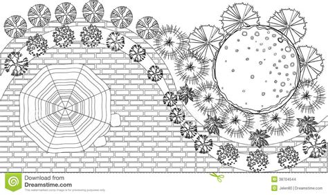 Image result for Tree Symbol Landscape Drawing