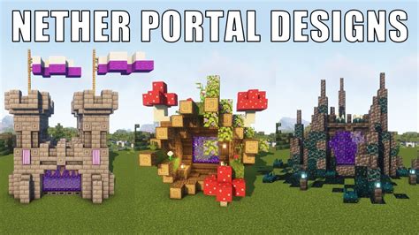 Minecraft Nether Portal Tutorial に対する画像結果