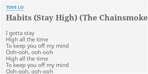 Image result for High All the Time Lyrics