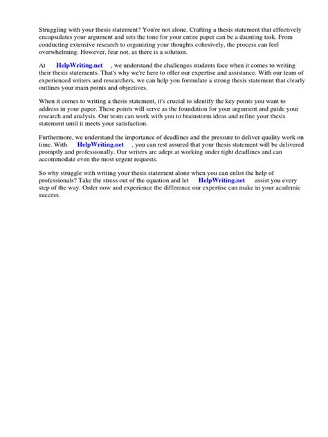 Image result for 3 Part Thesis Statement Examples