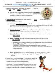 Crash Course Metaethics に対する画像結果