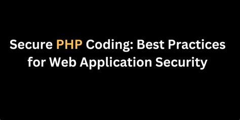 Secure a PHP Web Application に対する画像結果