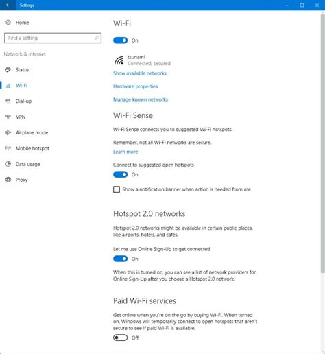 Image result for How to Change Network Settings in Windows 10