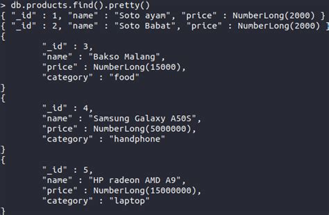 Toradh íomhá ar In Operator Query in DBMS