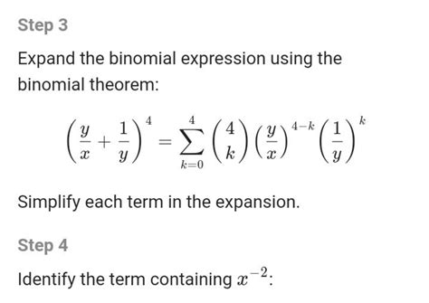 Toradh íomhá ar Binomial Expressions Examples