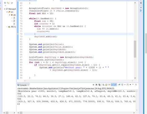 Toradh íomhá ar Assign Array Java