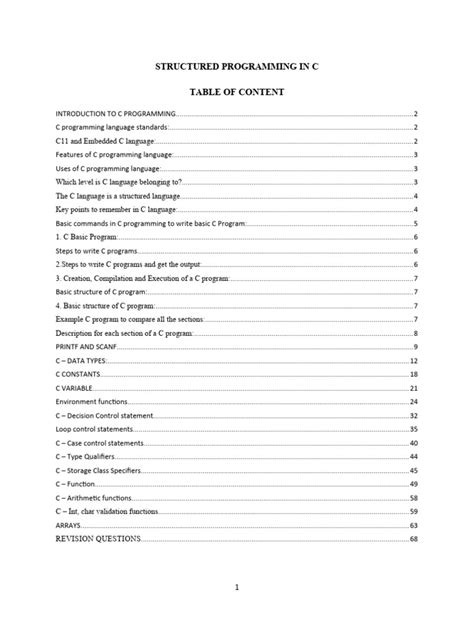 Image result for Structured Programming Language in C Programming PDF Downlaod