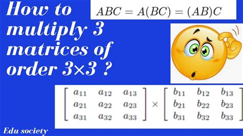 Image result for Multiplication of Three Matrices