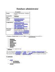 Image result for Introduction to Database Administrator