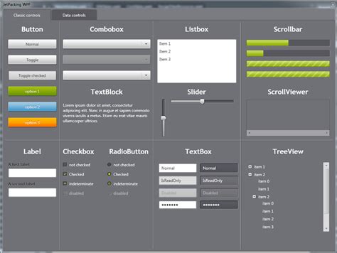Image result for Size Selector WPF Example