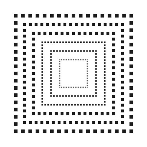 Image result for Dashed Square