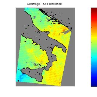 Python Draw SST Map に対する画像結果