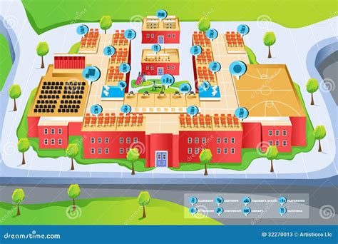 Image result for School Map Outline