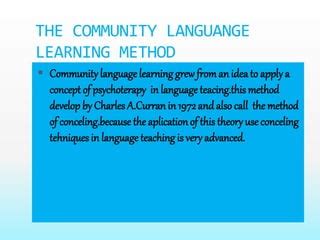 Community Language Learning Class に対する画像結果