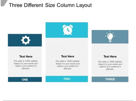 3 Column Slide Deck Layout に対する画像結果