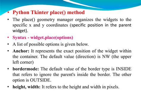 Image result for GUI in Python Images for PPT