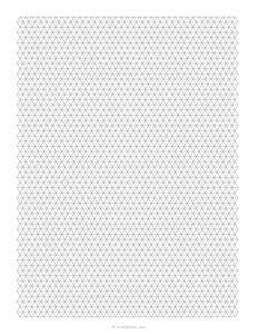 Toradh íomhá ar Triangular Graph Sample On Paper