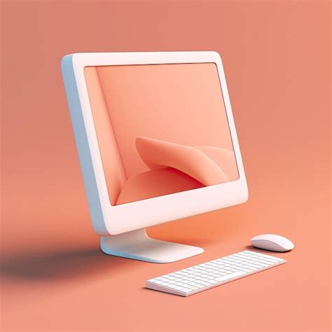 Toradh íomhá ar Computer Render Screen