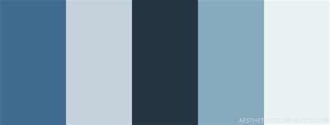 21 Light Blue Color Palettes to Explore - Aesthetic Color Palette