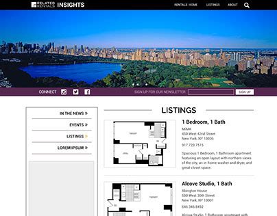 Image result for 3 Colums UI Design