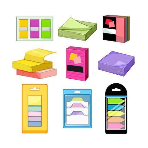 Note Sticker Premium Vector に対する画像結果