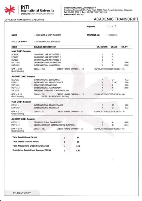 Image result for Interim Transcript