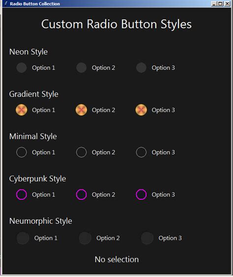 Image result for Python Tkinter Radio Buttons