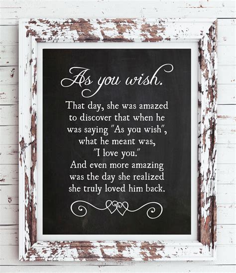 Toradh íomhá ar Princess Bride Background as You Wish