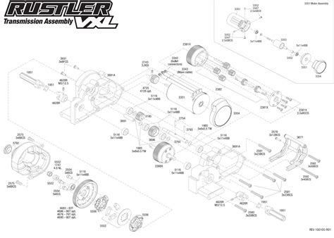 Image result for Rustler 4x4 Exploded-View