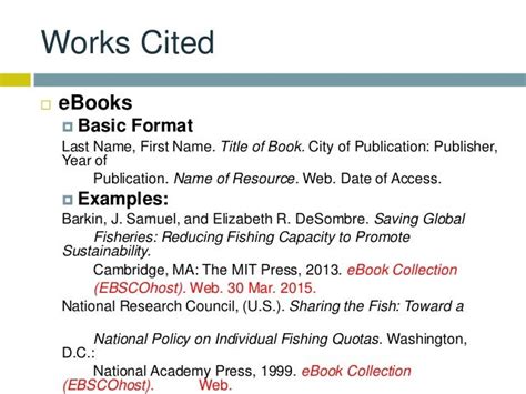 Afbeeldingsresultaten voor Works Cited for Research