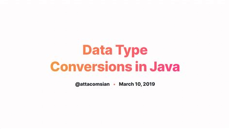 Java Convert Data Types に対する画像結果
