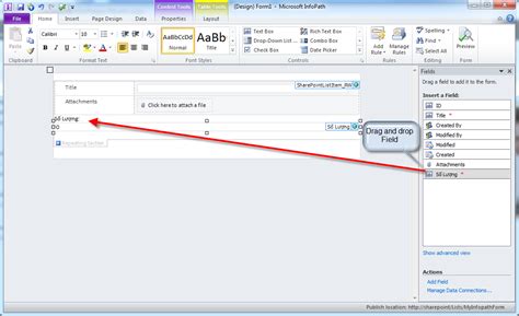 Image result for InfoPath Form Updated Button