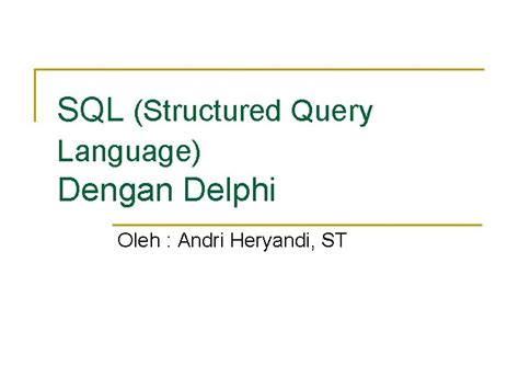 Image result for Query Delphi