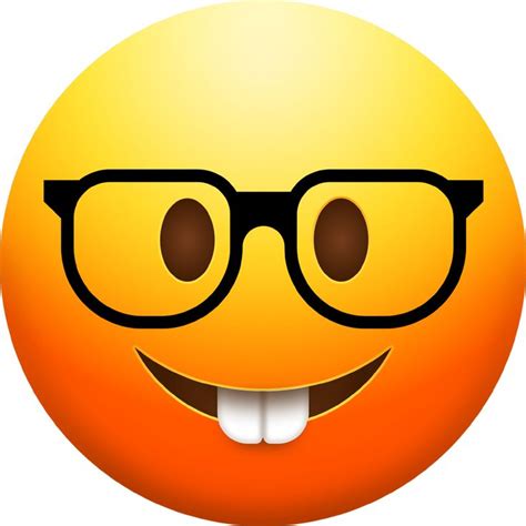 Image result for Nerd Emoji Mask