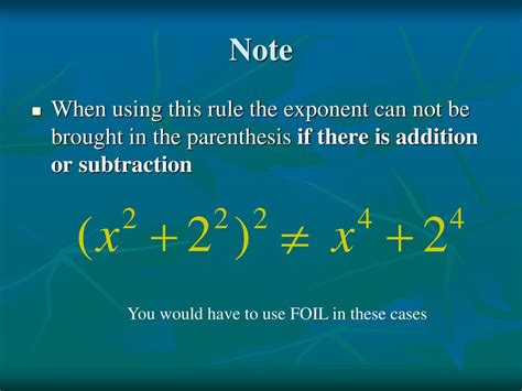 Toradh íomhá ar Exponents Addition and Subtraction Rules