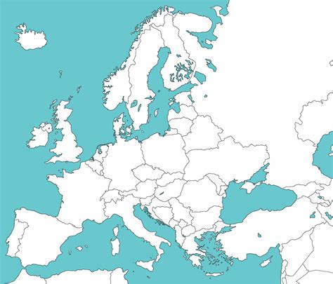 Image result for Map of Europe High Resolution